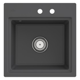 Villeroy & Boch Subway Style 50 S FLAT flächenbündige Spüle, Ablaufgarnitur mit Handbetätigung, inkl. Abtropfgitter Villeroy & Boch Subway Style 50 S FLAT flächenbündige Spüle, Ablaufgarnitur mit Handbetätigung, inkl. Abtropfgitter