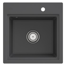Villeroy & Boch Subway Style 50 S FLAT flächenbündige Spüle, Ablaufgarnitur mit Handbetätigung, inkl. Abtropfgitter Villeroy & Boch Subway Style 50 S FLAT flächenbündige Spüle, Ablaufgarnitur mit Handbetätigung, inkl. Abtropfgitter