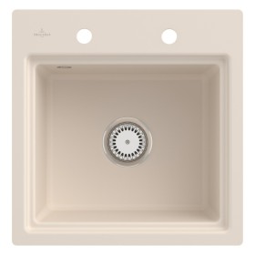 Villeroy & Boch Subway Style 50 S FLAT flächenbündige Spüle, Ablaufgarnitur mit Handbetätigung, inkl. Abtropfgitter Villeroy & Boch Subway Style 50 S FLAT flächenbündige Spüle, Ablaufgarnitur mit Handbetätigung, inkl. Abtropfgitter