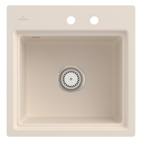 Villeroy & Boch Subway Style 50 S FLAT flächenbündige Spüle, Ablaufgarnitur mit Handbetätigung, inkl. Abtropfgitter Villeroy & Boch Subway Style 50 S FLAT flächenbündige Spüle, Ablaufgarnitur mit Handbetätigung, inkl. Abtropfgitter