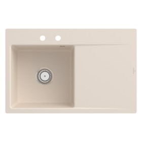 Villeroy & Boch Subway Style 45 FLAT flächenbündige Spüle, Ablaufgarnitur mit Handbetätigung, Becken links Villeroy & Boch Subway Style 45 FLAT flächenbündige Spüle, Ablaufgarnitur mit Handbetätigung, Becken links