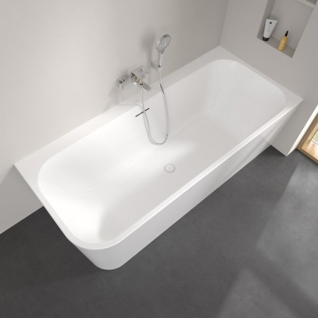 Villeroy & Boch Taro Vorwand-Badewanne 180 x 80 cm für Eckeinbau rechts