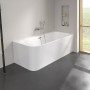 Villeroy & Boch Taro Vorwand-Badewanne 180 x 80 cm für Eckeinbau rechts
