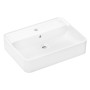 hansgrohe Xuniva Q Aufsatzwaschtisch 60 x 45 cm, mit 1 Hahnloch und Überlauf