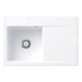 Villeroy & Boch Subway Style 45 Einbauspüle, Ablaufgarnitur mit Handbetätigung, Becken links Villeroy & Boch Subway Style 45 Einbauspüle, Ablaufgarnitur mit Handbetätigung, Becken links