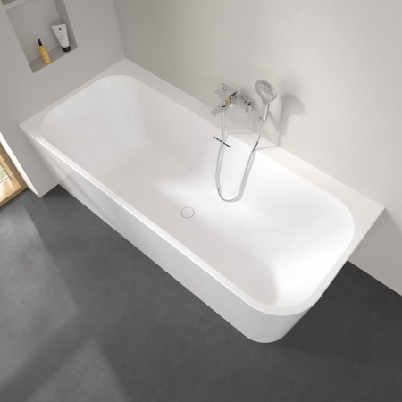 Villeroy & Boch Taro Vorwand-Badewanne 180 x 80 cm für Eckeinbau links