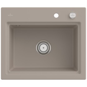 Villeroy & Boch Subway Style 60 S Einbauspüle, Ablaufgarnitur mit Excenterbetätigung, inkl. Abtropfgitter Villeroy & Boch Subway Style 60 S Einbauspüle, Ablaufgarnitur mit Excenterbetätigung, inkl. Abtropfgitter