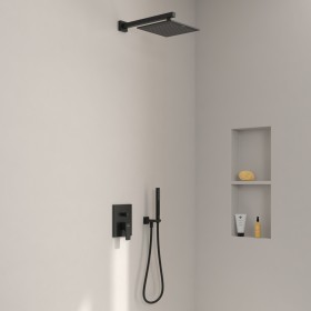 Villeroy & Boch Taro Duschsystem mit Brausehalter, Stabhandbrause und UP-Einhebel-Armatur Villeroy & Boch Taro Duschsystem mit Brausehalter, Stabhandbrause und UP-Einhebel-Armatur