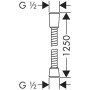 hansgrohe Sensoflex Metallbrauseschlauch 125 cm