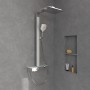 Villeroy & Boch Infinity Showers Duschsystem mit 4 Funktionen für Wandmontage