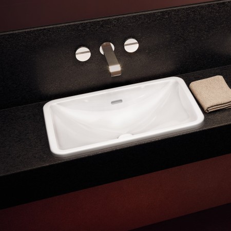 Villeroy & Boch Loop & Friends Einbauwaschbecken rechteckig 60 x 40,5 cm, mit Überlauf