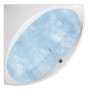Villeroy & Boch Squaro Eck-Badewanne 145 x 145 cm, Hydropool Entry, Technik Position 1