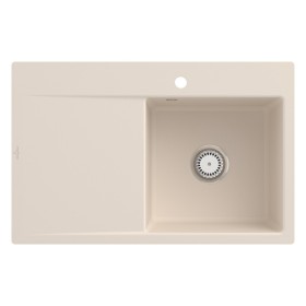 Villeroy & Boch Subway Style 45 FLAT flächenbündige Spüle, Ablaufgarnitur mit Excenterbetätigung, Becken rechts Villeroy & Boch Subway Style 45 FLAT flächenbündige Spüle, Ablaufgarnitur mit Excenterbetätigung, Becken rechts
