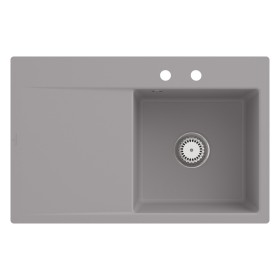 Villeroy & Boch Subway Style 45 FLAT flächenbündige Spüle, Ablaufgarnitur mit Excenterbetätigung, Becken rechts Villeroy & Boch Subway Style 45 FLAT flächenbündige Spüle, Ablaufgarnitur mit Excenterbetätigung, Becken rechts
