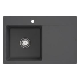 Villeroy & Boch Subway Style 45 FLAT flächenbündige Spüle, Ablaufgarnitur mit Excenterbetätigung, Becken links Villeroy & Boch Subway Style 45 FLAT flächenbündige Spüle, Ablaufgarnitur mit Excenterbetätigung, Becken links