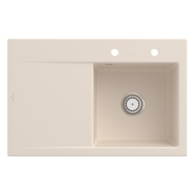 Villeroy & Boch Subway Style 45 Einbauspüle, Ablaufgarnitur mit Excenterbetätigung, Becken rechts Villeroy & Boch Subway Style 45 Einbauspüle, Ablaufgarnitur mit Excenterbetätigung, Becken rechts