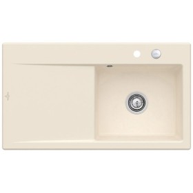 Villeroy & Boch Subway Style 50 FLAT flächenbündige Spüle, Ablaufgarnitur mit Excenterbetätigung, Becken rechts Villeroy & Boch Subway Style 50 FLAT flächenbündige Spüle, Ablaufgarnitur mit Excenterbetätigung, Becken rechts