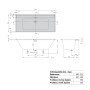 Villeroy & Boch Collaro Einbaubadewanne 170 x 75 cm, Combipool Comfort, Technikposition 2, inkl. Wasserzulauf