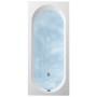 Villeroy & Boch Oberon Solo Badewanne 170 x 70 cm, Airpool Entry, Technik Position 1