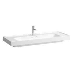 LAUFEN MEDA Waschtisch 120 x 46 cm, mit 3 Hahnlöcher und Überlauf