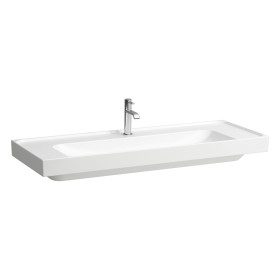 LAUFEN MEDA Waschtisch 120 x 46 cm, mit 3 Hahnlöcher ohne Überlauf