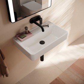 hansgrohe Xanuia Q Waschtisch Compact 600/370 ohne Hahnloch und Überlauf, SmartClean hansgrohe Xanuia Q Waschtisch Compact 600/370 ohne Hahnloch und Überlauf, SmartClean