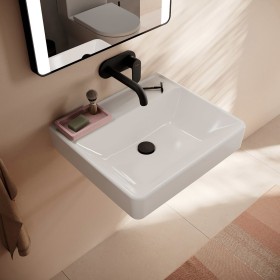 hansgrohe Xanuia Q Waschtisch 550/480 ohne Hahnloch und Überlauf, SmartClean hansgrohe Xanuia Q Waschtisch 550/480 ohne Hahnloch und Überlauf, SmartClean