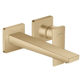 hansgrohe Metropol Einhebel-Waschtischmischer Unterputz mit Hebelgriff und Auslauf 22,5 cm für Wandmontage