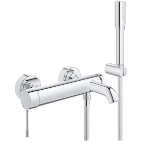 GROHE Essence Neu Einhand-Wannenbatterie mit Brausegarnitur