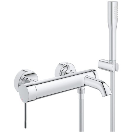 GROHE Essence Neu Einhand-Wannenbatterie mit Brausegarnitur