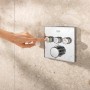 GROHE Precision SmartControl Duschsystem UP, mit Vitalio SmartActive 310, eckig