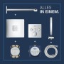 GROHE Precision SmartControl Duschsystem UP, mit Vitalio SmartActive 310, eckig