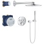GROHE Grohtherm SmartControl Duschsystem UP mit Rainshower 310 SmartActive, rund
