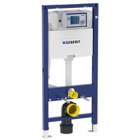 Geberit Duofix Element für Wand-WC, 112 cm, mit Omega UP-Spülkasten 12 cm, für Betätigung von vorne