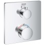 GROHE Grohtherm Thermostat-Brausebatterie für Rapido SmartBox mit integrierter 2-Wege-Umstellung