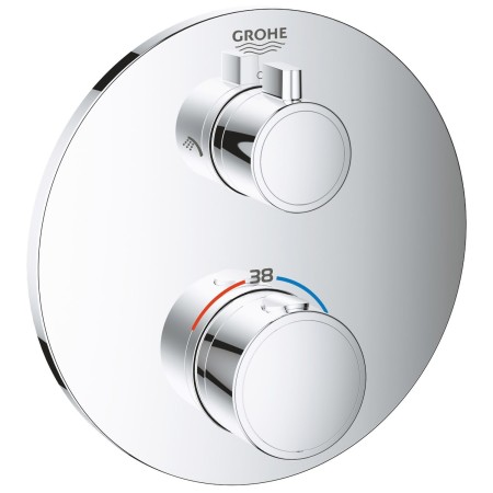 GROHE Grohtherm Thermostat-Brausebatterie für Rapido SmartBox mit intergrierter 2-Wege-Umstellung