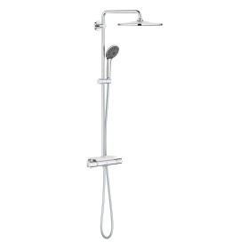 GROHE Vitalio System 310 Duschsystem mit Thermostatbatterie mit Ablage