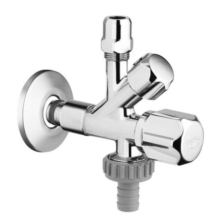 GROHE Original WAS Kombi-Eckventil 1/2" x 3/8" x 3/4"