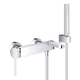 GROHE Plus Einhand-Wannenbatterie mit Brausegarnitur