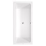 Duravit D-Code Rechteck-Badewanne 180 x 80 cm mit Mittelablauf