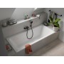 Duravit D-Code Rechteck-Badewanne 180 x 80 cm mit Mittelablauf