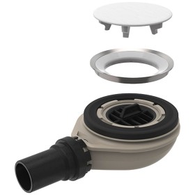 Geberit Duschwannenablauf, zu Setaplano Duschfläche, Sperrwasserhöhe 3 cm