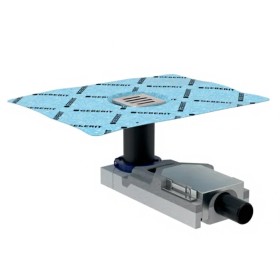 Geberit Duschbodenablauf für Estrichhöhe am Einlauf 6,5 - 9,0 cm