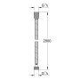 GROHE VitalioFlex Metal Metallbrauseschlauch 200 cm