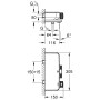 GROHE Grohtherm SmartControl Thermostat-Wannenbatterie