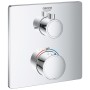 GROHE Grohtherm Thermostat-Wannenbatterie für Rapido SmartBox mit integrierter 2-Wege-Umstellung