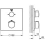 GROHE Grohtherm Thermostat-Wannenbatterie für Rapido SmartBox mit integrierter 2-Wege-Umstellung