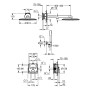 GROHE Precision SmartControl Duschsystem UP, mit Vitalio SmartActive 310, rund