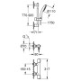 GROHE Precision Flow Thermostat-Brausebatterie 1/2" mit Brausegarnitur 90 cm