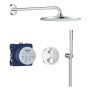 GROHE Precision Duschsystem Unterputz mit Vitalio Rain Mono 310, rund